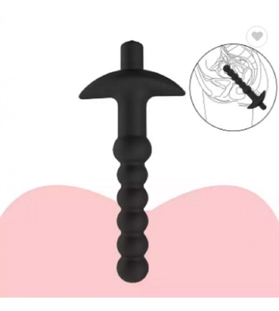 12 Farklı Titreşimli Su Geçirmez Boğumlu Anal Plug Vibratör