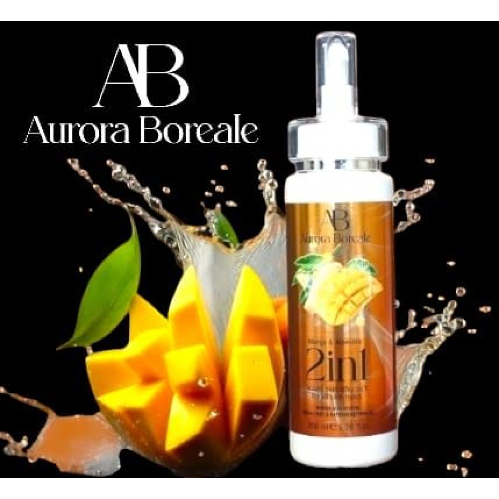 Aurora Boreale 2 si 1 Arada Mango Alovera Aromalı Masaj Yağı & Kayganlaştırıcı Jel 200 ML