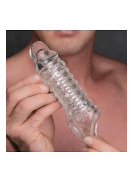 Dolgulu Testis Destekli Penis Kılıfı