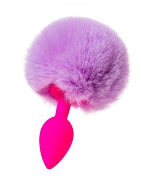 Kuyruklu Anal Kılıf Pembe 13 cm 44