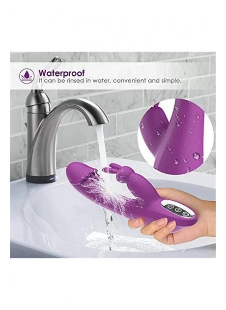 Manyetik Şarjlı Su Geçirmez Rabbit Tavşan Vibratör