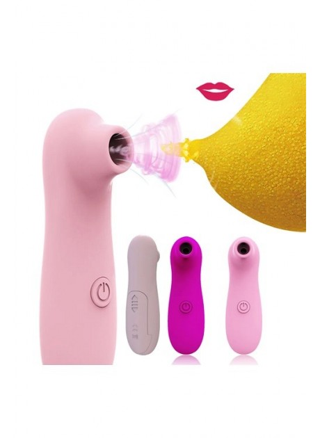 Meme Ve Klitoris Emme Hissi Veren Vibratör