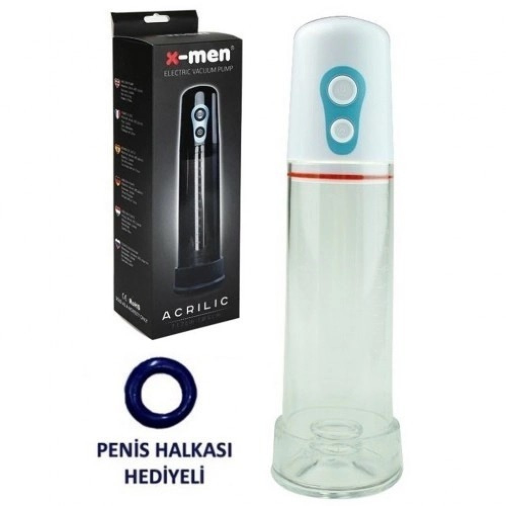 Otomatik Penis Pompası Büyütücü Vakum