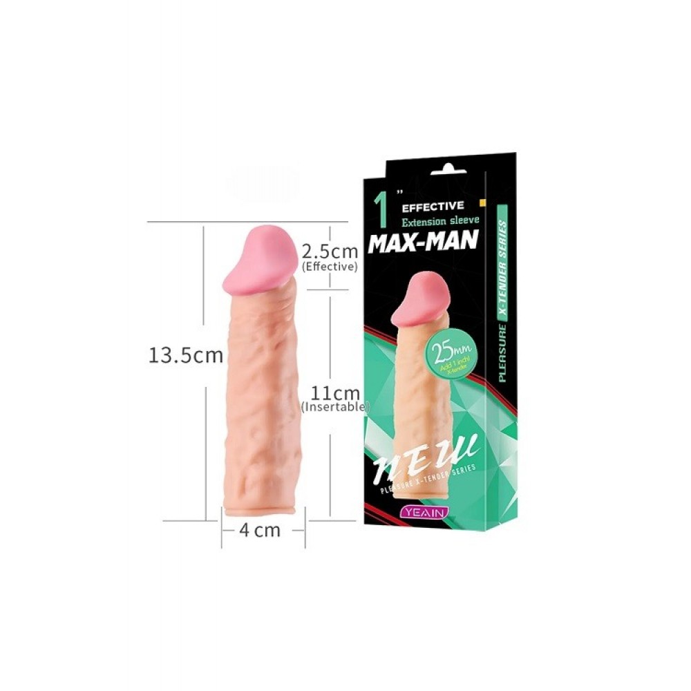 Uzatmalı Max Man Penis Kılıfı