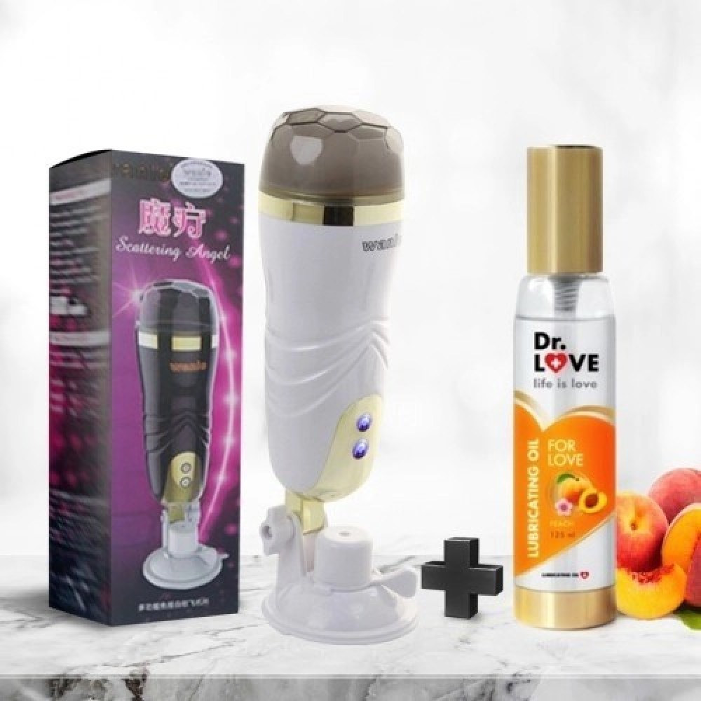 Vantuzlu Ve Titreşimli Mastürbatör Makinası
