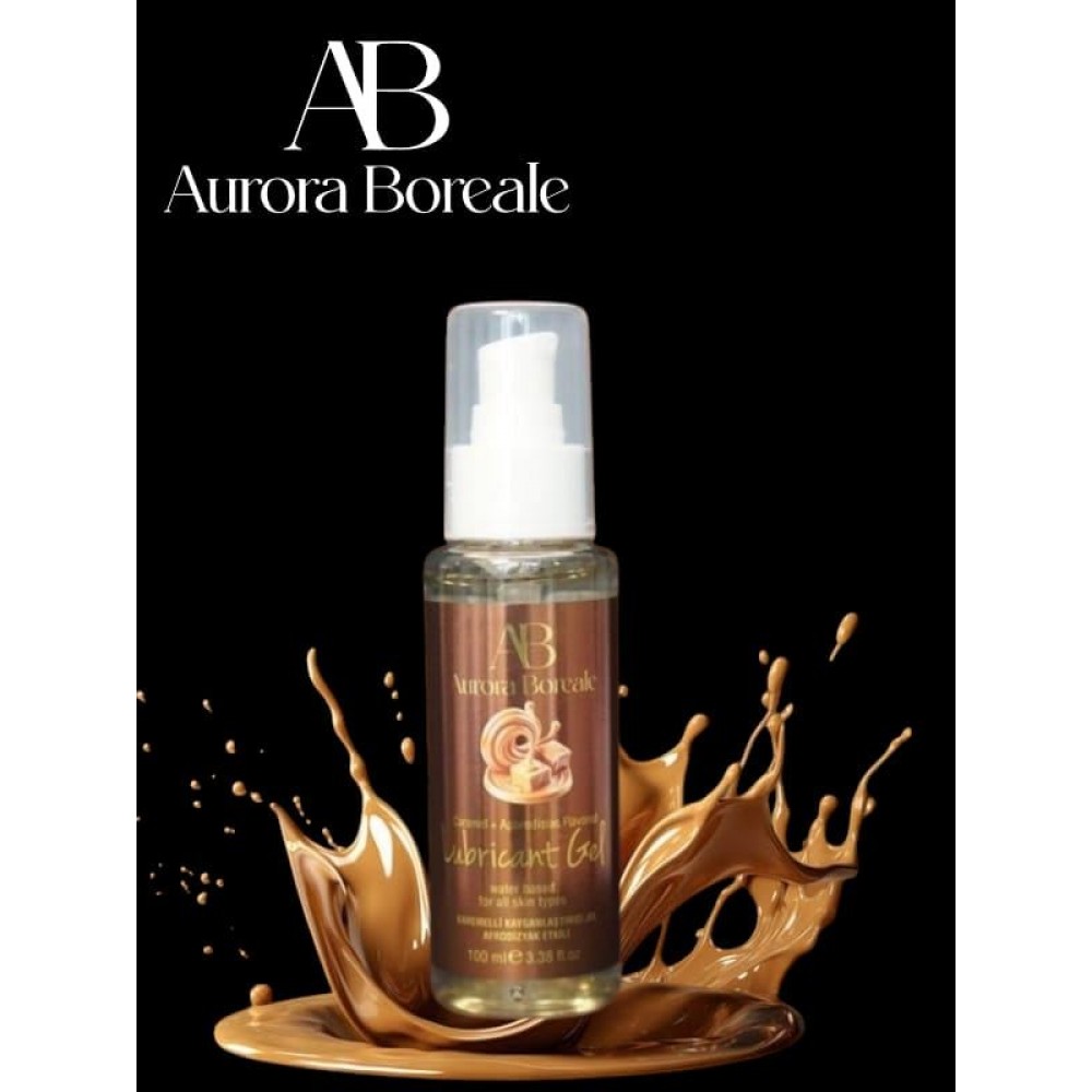 Aurora Boreale Karamel Aromalı Kayganlaştırıcı Afrodizyak İçerikli Jel