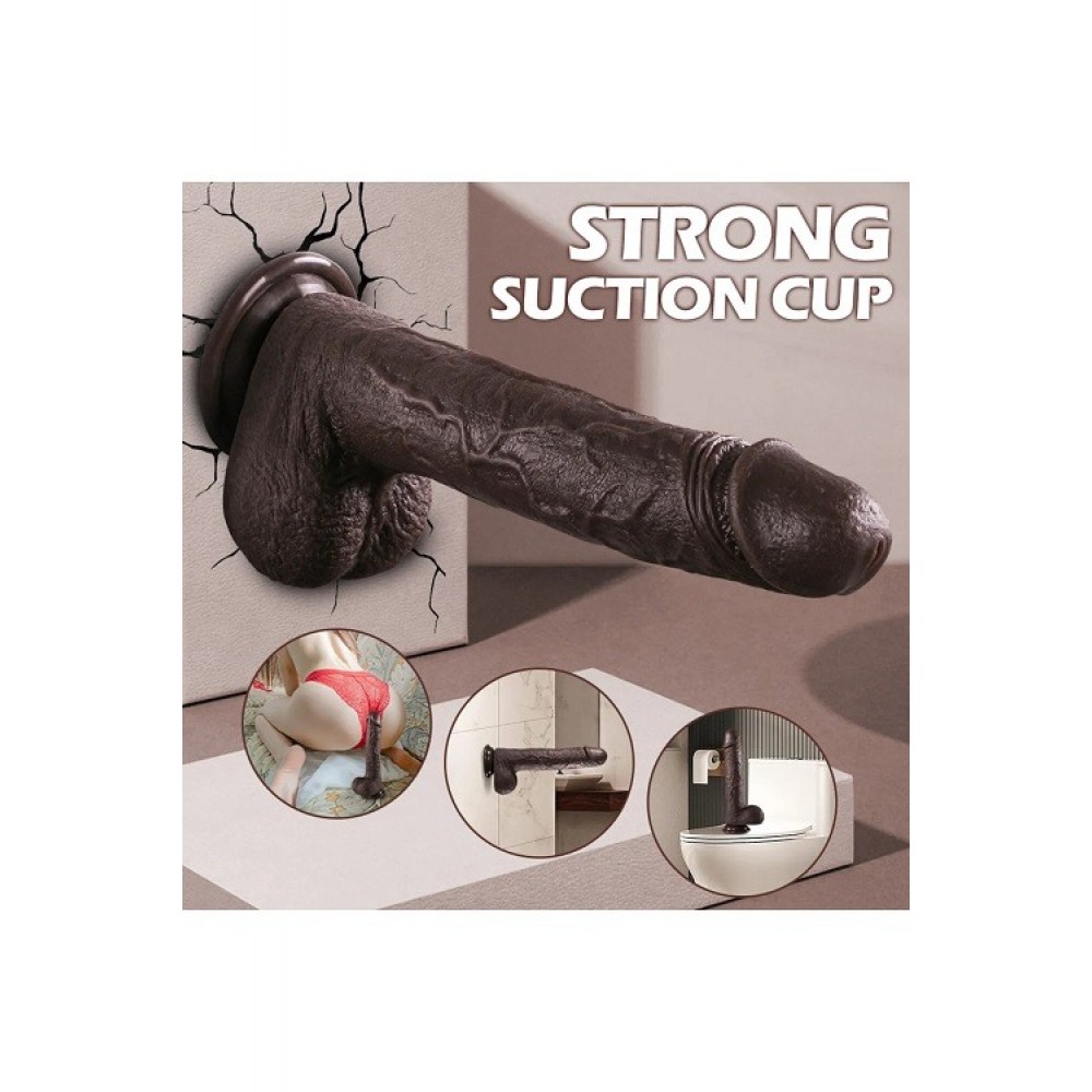 İleri Geri Hareketli Isıtmalı Dildo Vibratör