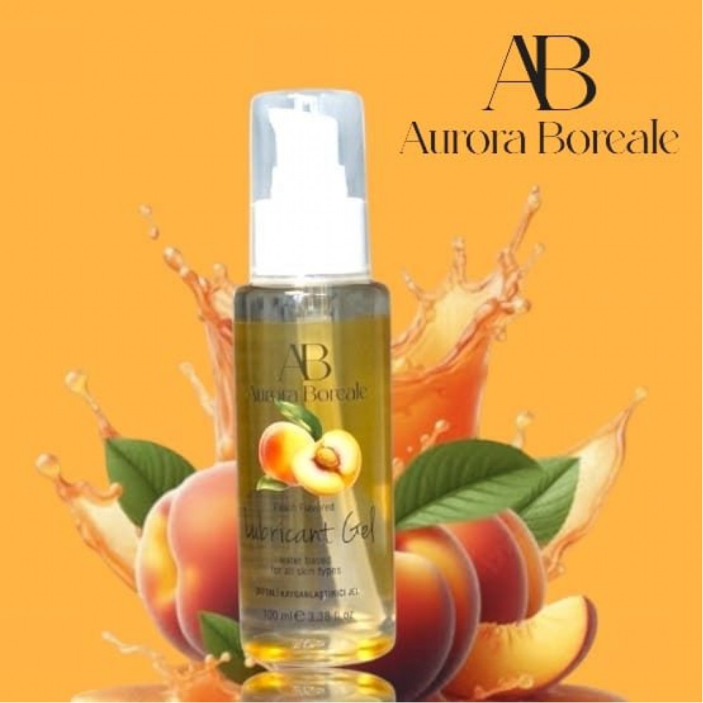 Aurora Boreale Şeftali Aromalı Kayganlaştırıcı Jel 100 ML