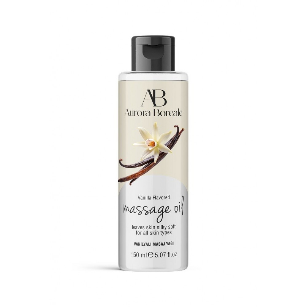 Aurora Boreale Vanilya Aromalı Masaj Yağı 150 ML Isıtıcı Etkili — görsel 2