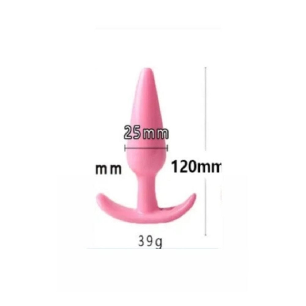 10 Cm Uzunluğunda Anal Plug ve Anal Tıkaç Seti Mor ve Pembe — görsel 3