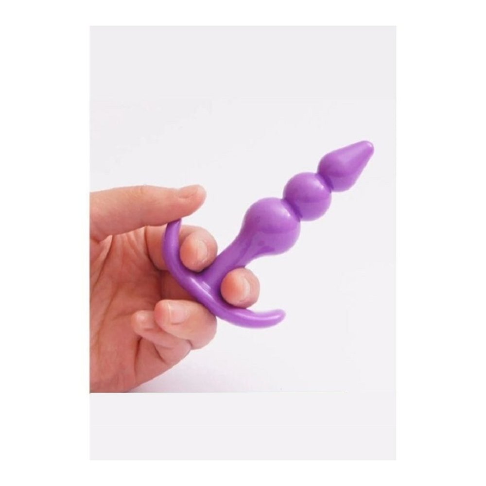10 cm Uzunluğunda Mor Renk Anal Tıkaç ve Anal Plug — görsel 2