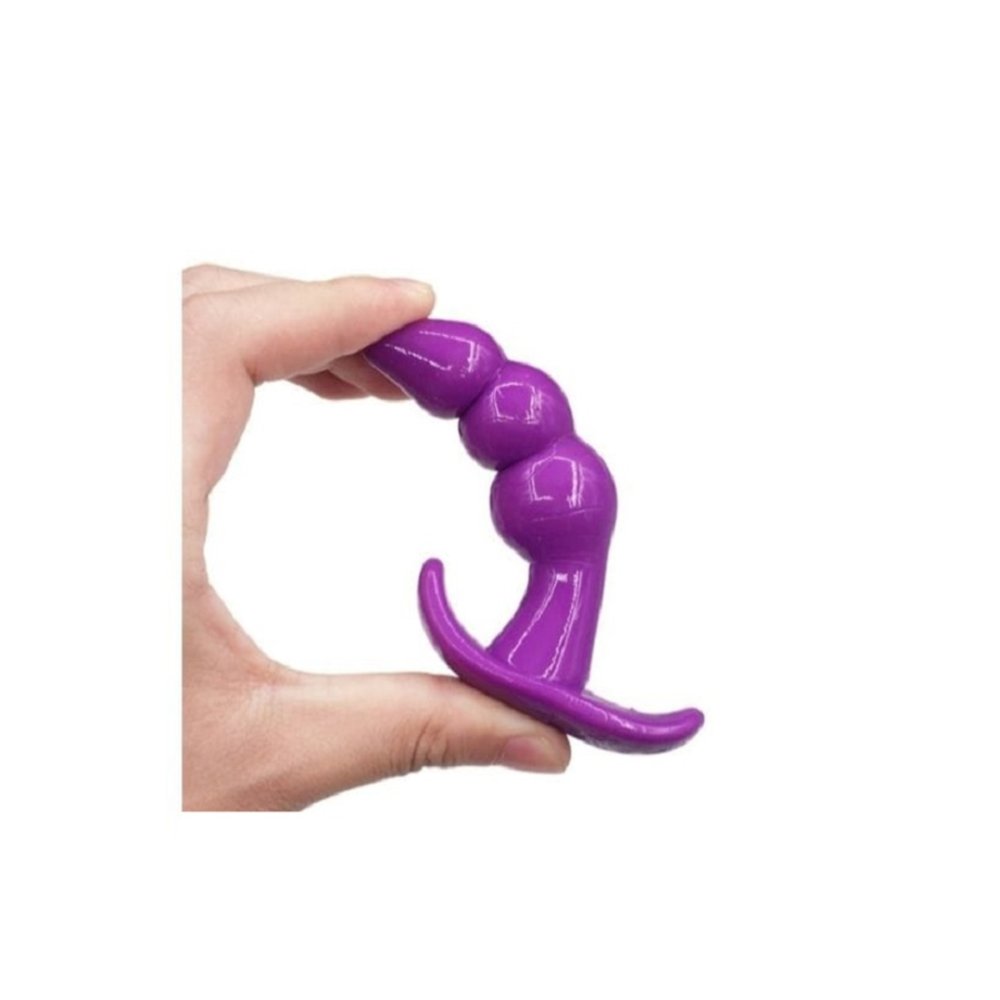 10 cm Uzunluğunda Mor Renk Anal Tıkaç ve Anal Plug