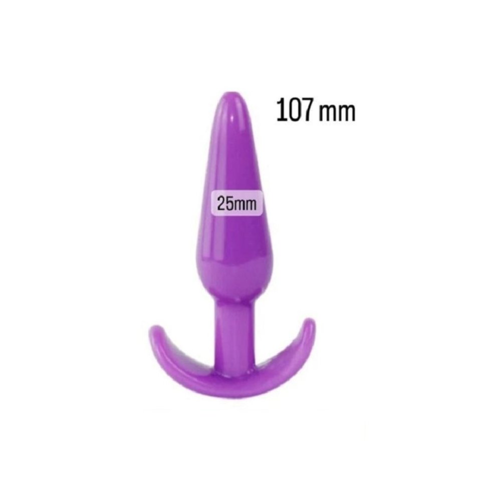 10 cm Uzunlukta Mor Renk Anal Oyuncak Anal Plug Tıkaç — görsel 2