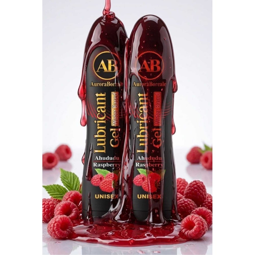 Ahududu Aromalı Premium Kayganlaştırıcı Jel Lubricant Gel 250 ML 2 li Set