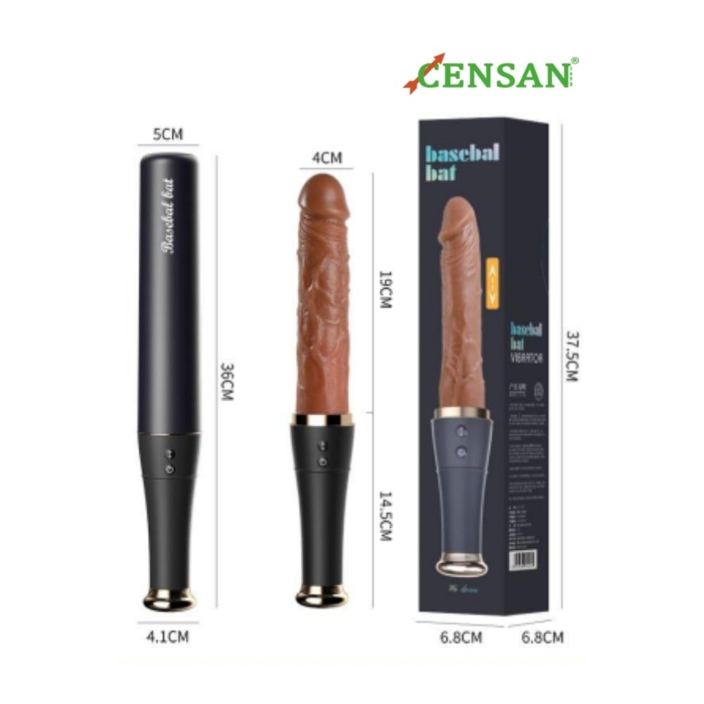 Beyzbol Sopası İleri Geri ve Dil Vibratör — görsel 4