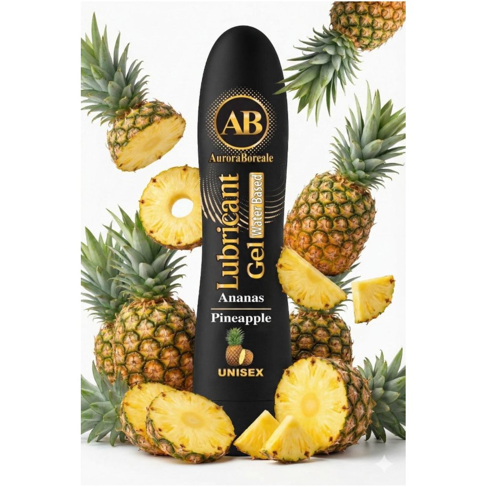 Büyük Boy 125 ML Ananas Aromalı Kayganlaştırıcı Lubricant Jel — görsel 2