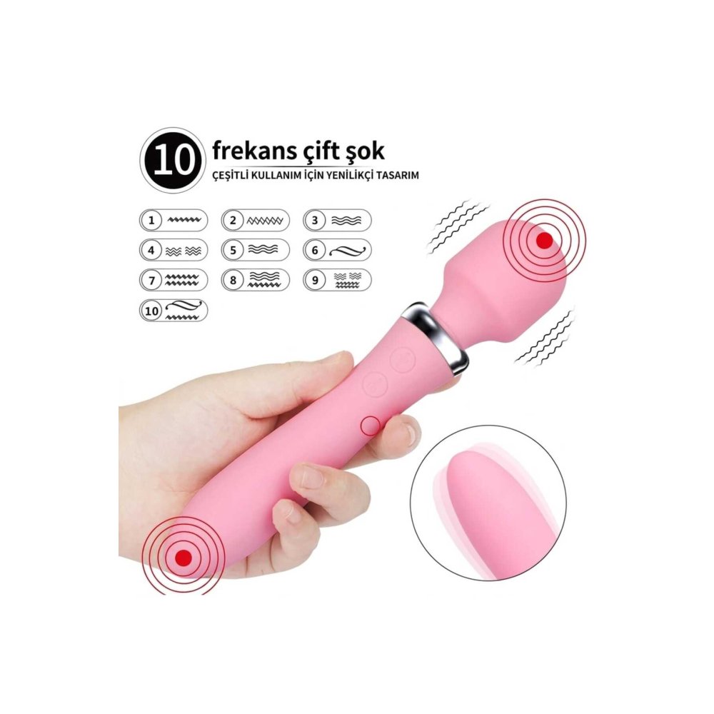 Büyük Boy Ananaslı Kayganlaştırıcı Jel 10 Titreşim Modlu Masaj Aksesuar Set — görsel 3
