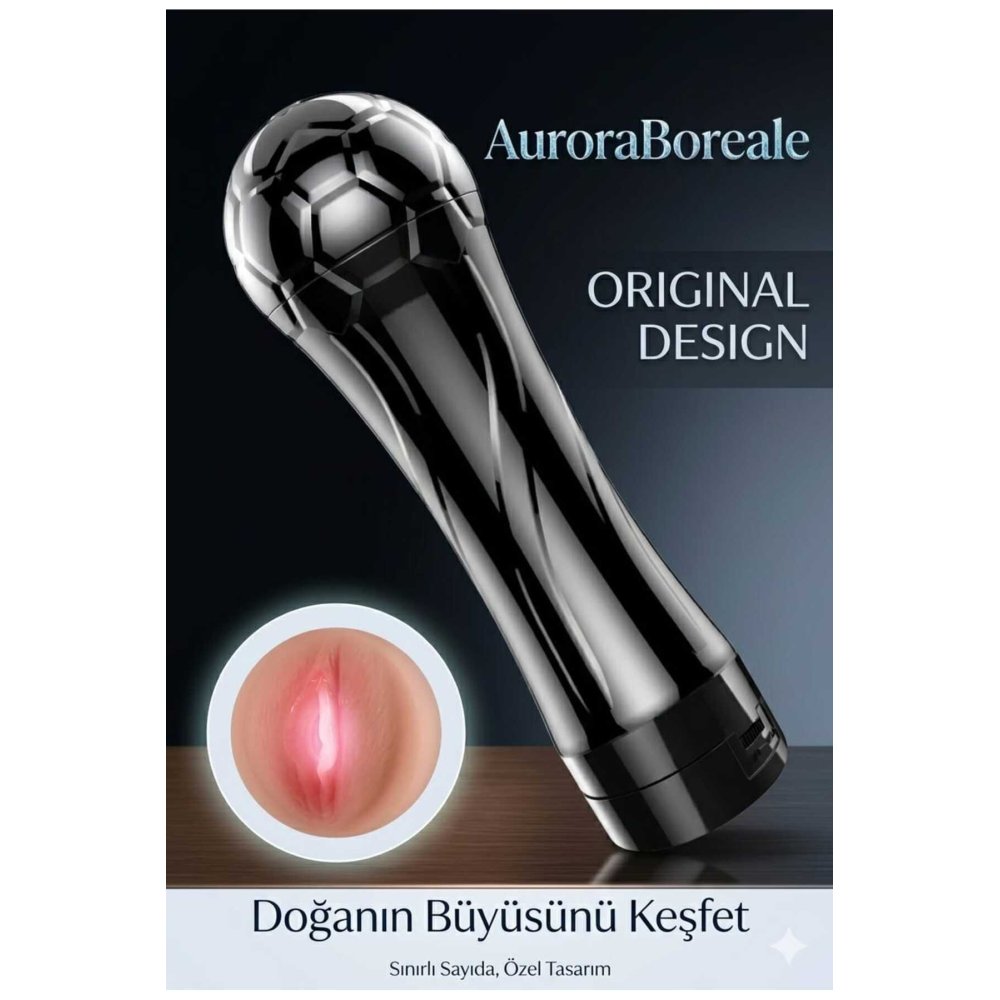 Dünya Kupası Tasarımlı Realistik Dokuda Titreşimli Vajina Mastürbatör — görsel 3