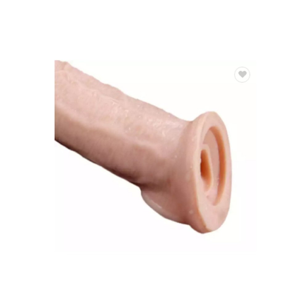 Gerçek Ten Dokulu Uzatmalı Testis Sıkıştırmalı Penis Kılıfı En Yüksek Kalite