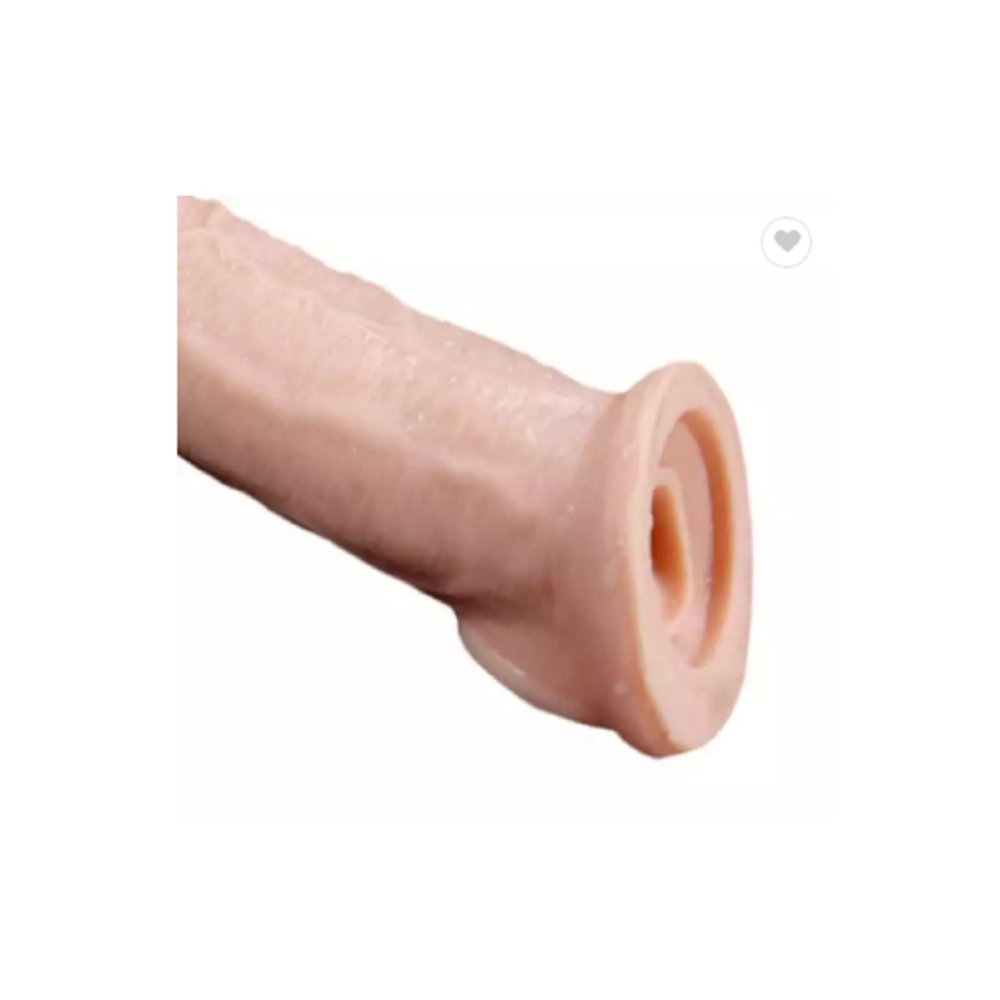 Hediyeli Gerçek Ten Dokulu Uzatmalı Penis Kılıfı — görsel 2