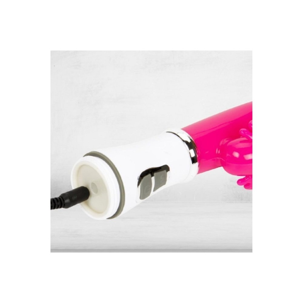 Kelebek Titreşimli Vibratör Dildo Pembe Renk — görsel 5