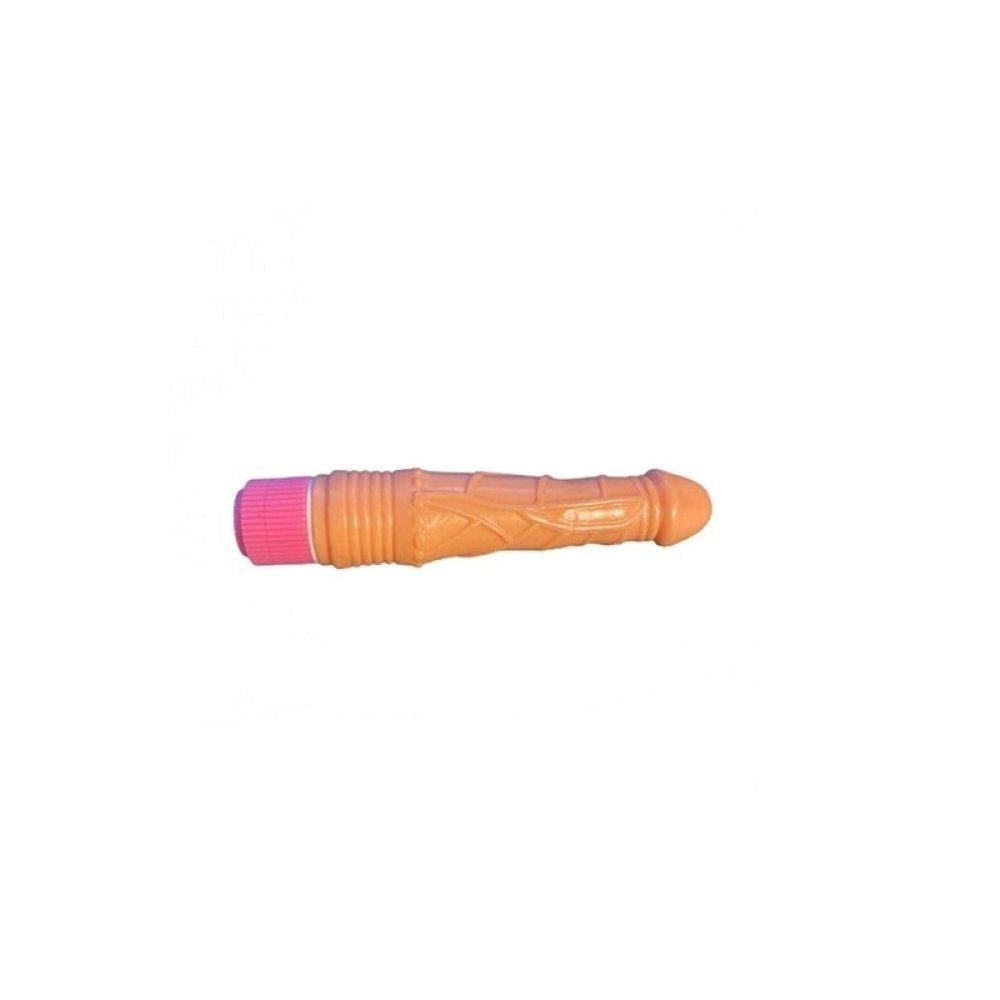 Klasik Alttan Titreşimli 18 cm Esnek Vibratör +Titreşimli Penis Yüzüğü — görsel 2