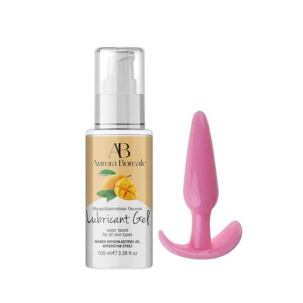 Mango Kokulu Kayganlaştırıcı Jel 100 ML Slikon Anal Plug