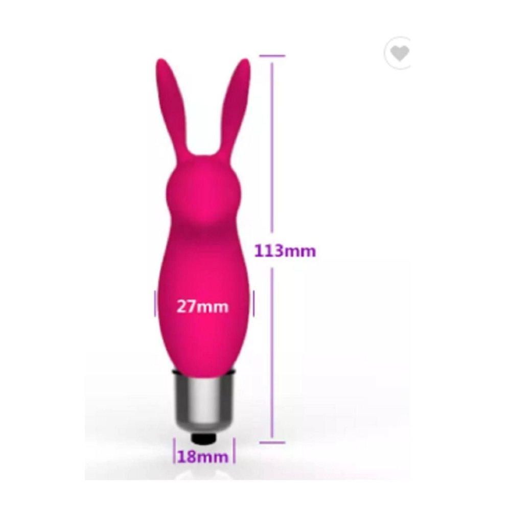 Mini Vibratör Tavşan Görünümlü Sessiz Kaliteli Titreşimli Vibratör — görsel 2