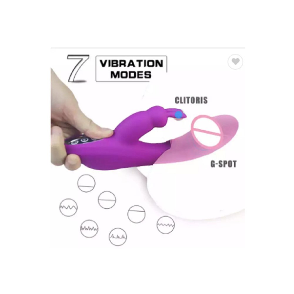 Mor Renk Vibratör Usb Şarjlı Kayganlaştırıcı Hediyeli Mini Vibratör Hediyeli