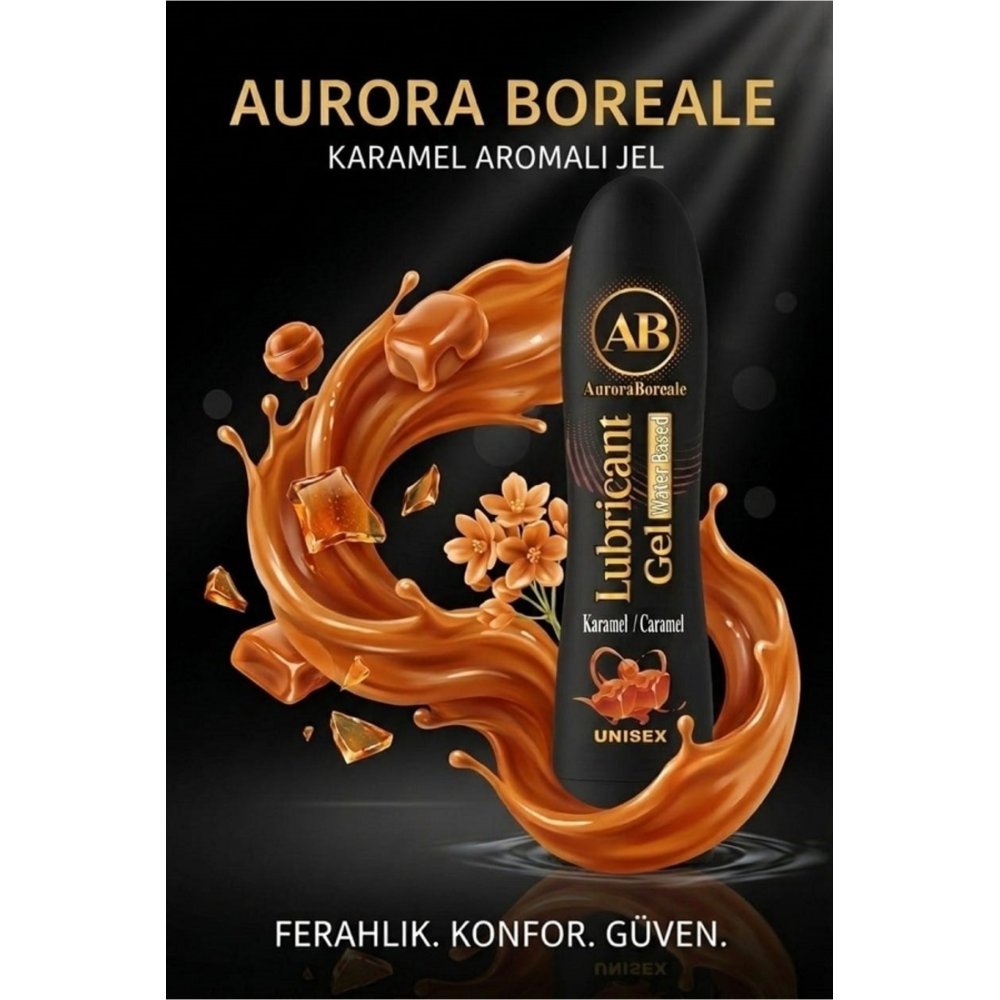 Premium Karamel Aromalı Büyük Boy Kayganlaştırıcı Jel Lubricant — görsel 2