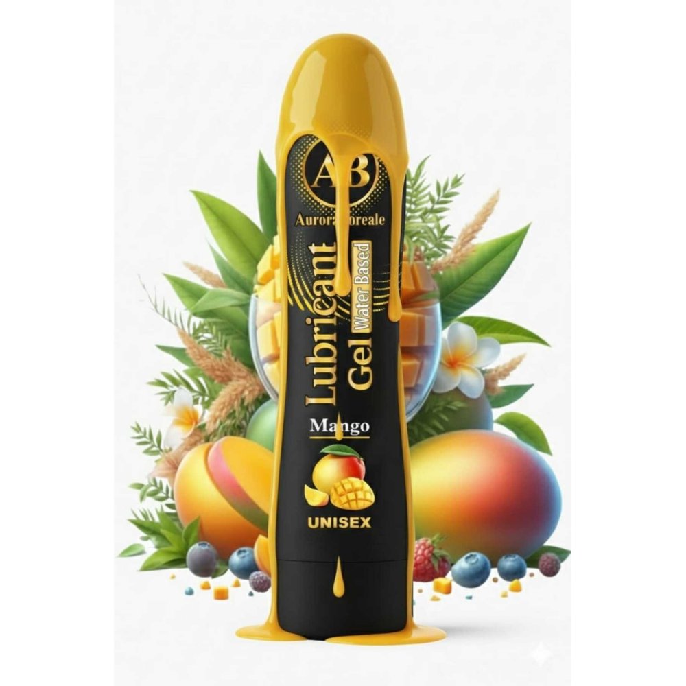Premium Kayganlaştırıcı Jel Büyük Boy Mango Aromalı Su Bazlı Lubricant Gel — görsel 2