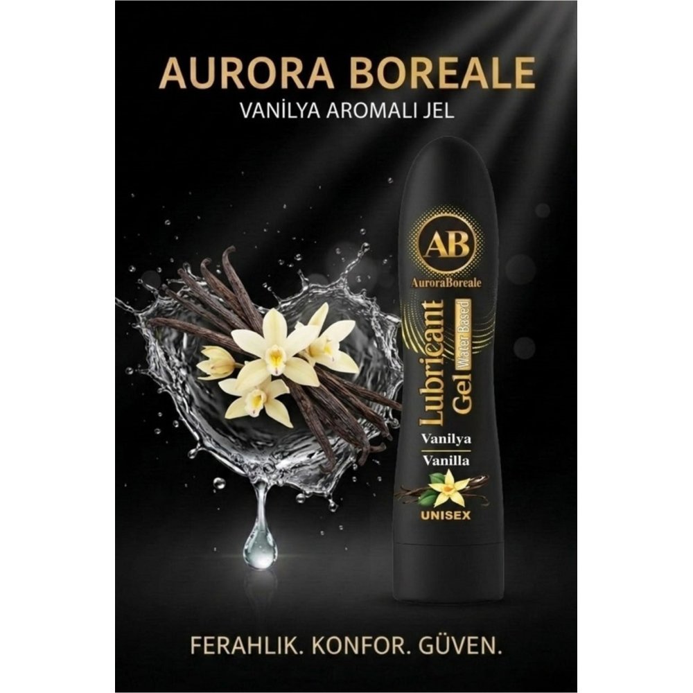 Premium Kayganlaştırıcı Jel Büyük Boy Vanilya Aromalı Su Bazlı Lubricant Gel — görsel 2