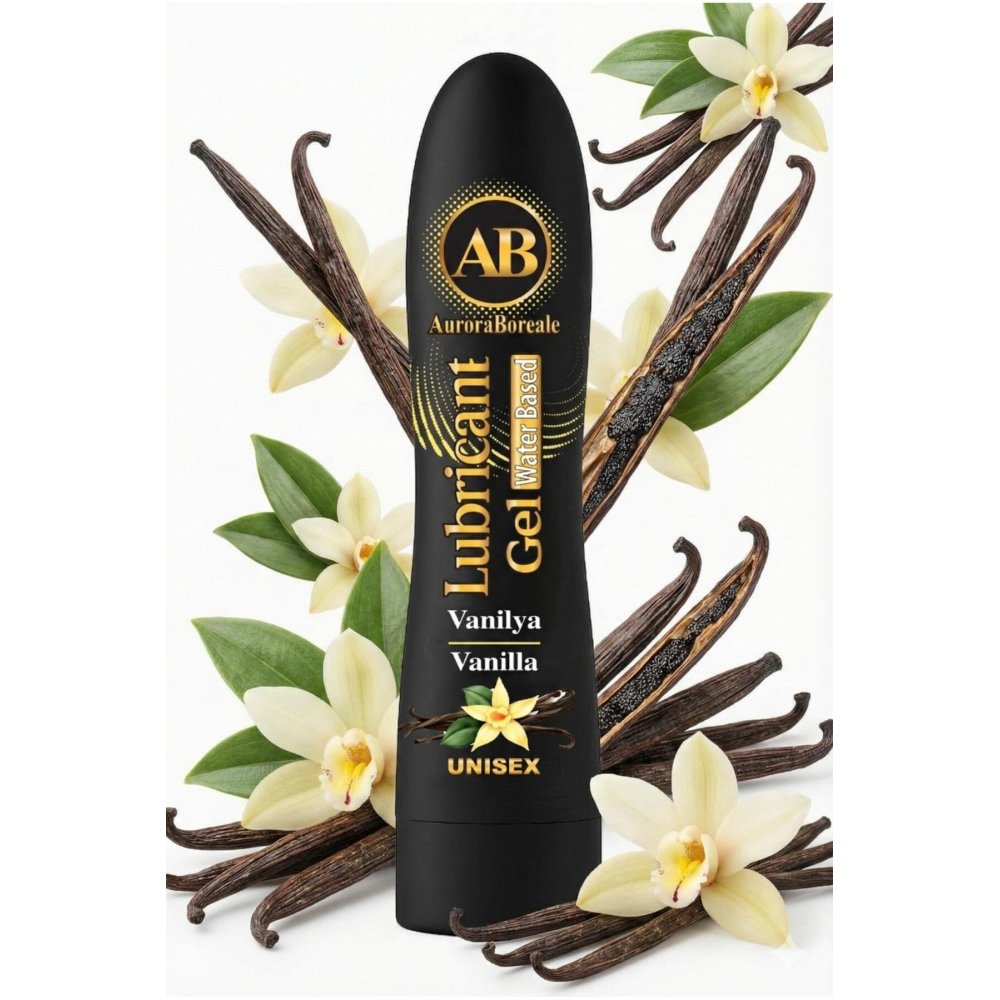 Premium Kayganlaştırıcı Jel Büyük Boy Vanilya Aromalı Su Bazlı Lubricant Gel