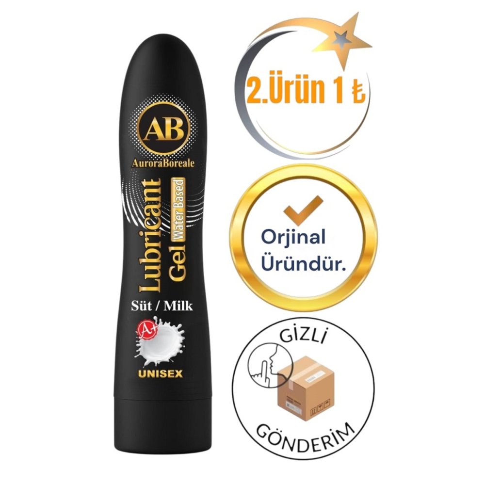 Premium Süt Aromalı A Plus Kayganlaştırıcı Jel Büyük Boy Su Bazlı Lubricant Gel — görsel 3