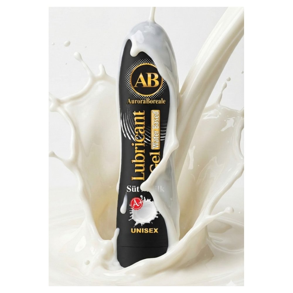 Premium Süt Aromalı A Plus Kayganlaştırıcı Jel Büyük Boy Su Bazlı Lubricant Gel