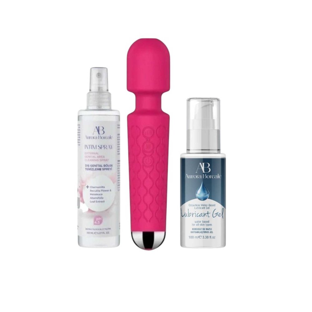 Sade Kayganlaştırıcı Jel 100 ML İntim Bakım Oyuncak Temizleyici Serum USB Şarjlı Lüx Vibratör