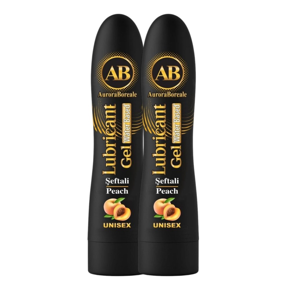 Şeftali Aromalı Premium Kayganlaştırıcı Jel Lubricant Gel 250 ML 2 li Set — görsel 2
