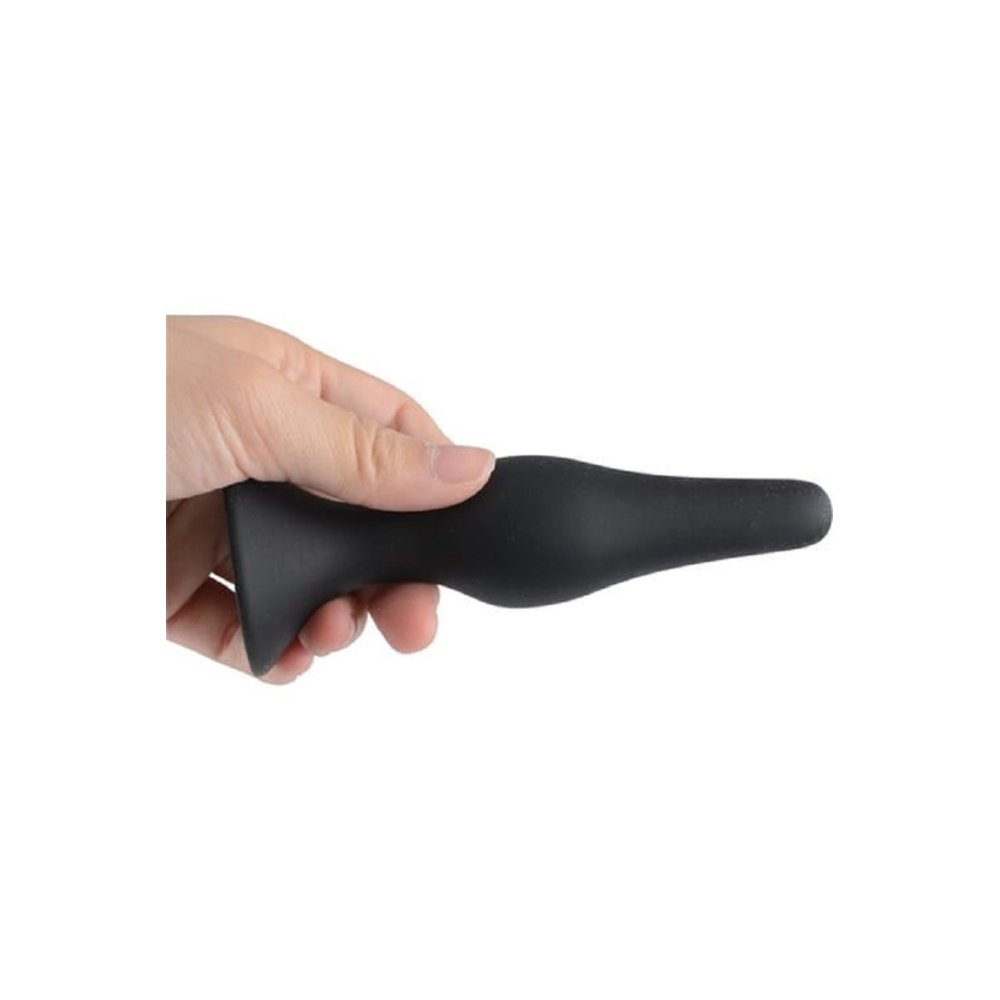 Silikon Vantuzlu M Model 11.5 cm Uzunluğunda Siyah Plug Tıkaç — görsel 3