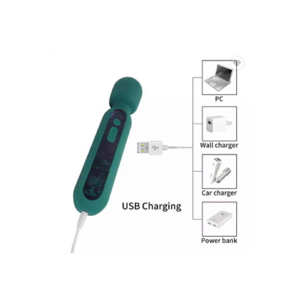 Son Teknoloji Kablosuz Usb Şarjlı Klitorist Uyarıcı Masaj Aleti Sihirli Deynek Vibratör — görsel 4
