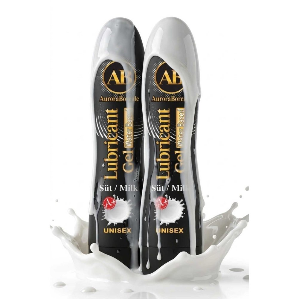 Süt Aromalı A plus Kayganlaştırıcı Jel Lubricant Gel 250 ML 2 li Set