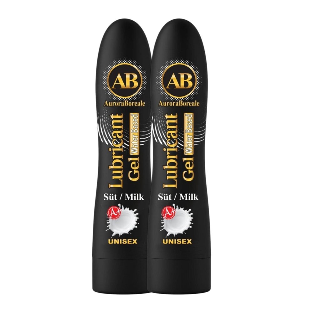 Süt Aromalı A plus Kayganlaştırıcı Jel Lubricant Gel 250 ML 2 li Set — görsel 2