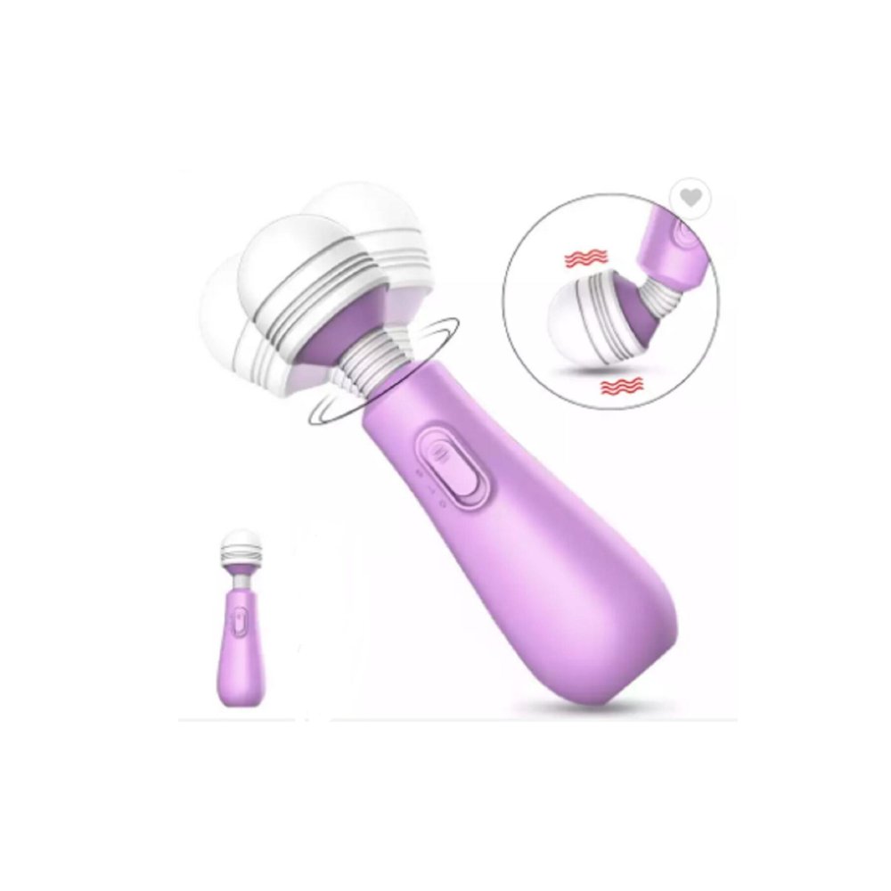 Vibratör 360 Derece Kullanım Hakkı Olan Pilli Mini Vibratör — görsel 4