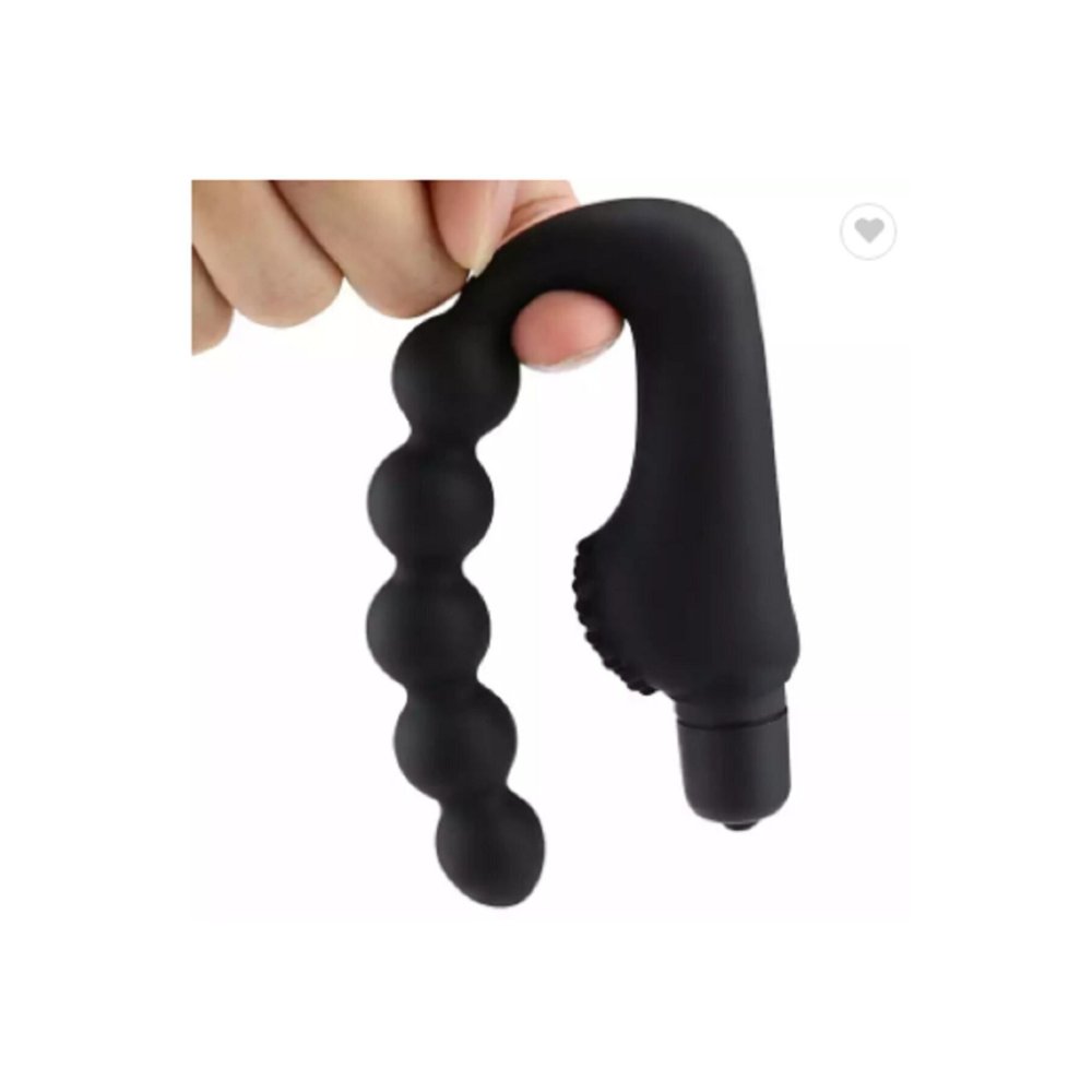 Yeni Seri 5 Boğumlu 10 Titreşimli Anal Plug Tıkaç Vibratör Masaj Aleti — görsel 7